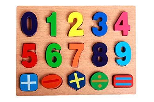 Buy 10 Numbers Wooden Peg Puzzles Omgod 1 10 Educational Intelligence Toys Learn Colors Count Add And Subtract Jigsaw Puzzle For Children Kids Features Price Reviews Online In India Justdial