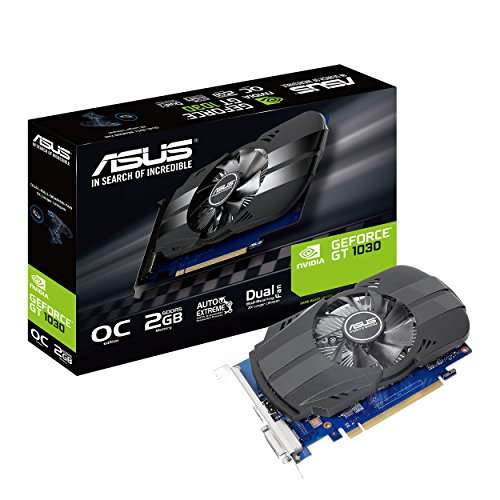 Buy Asus Geforce Ph Gt1030 O2g 2gb Phoenix Fan Oc Edition Hdmi Dvi Graphics Card Features Price Reviews Online In India Justdial