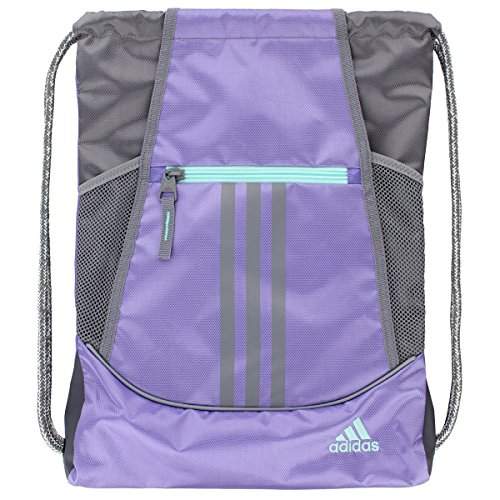 adidas sackpack purple