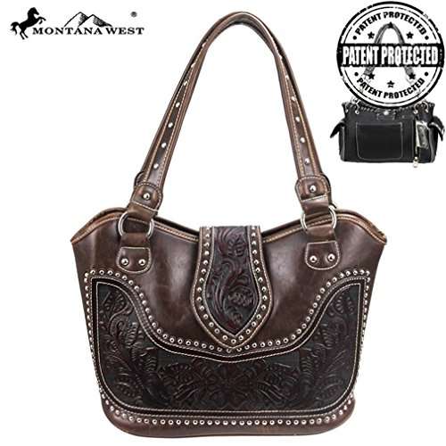 western style leather purses