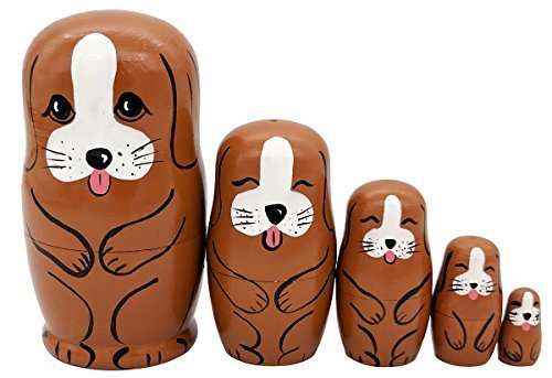 animal russian nesting dolls