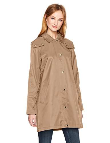 tommy hilfiger hooded trench coat