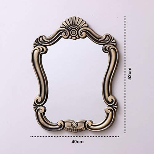 Buy Kurtzy Vintage Style Home Decorative Wooden Vanity Wall Mirror Glass For Living Bathroom Bedroom Features Price Reviews Online In India Justdial