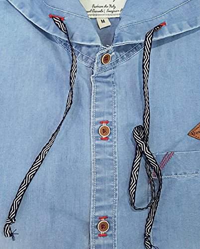 Buy Kuons Avenue Men S Medium Blue Solid Hooded Long Sleeve Denim Casual Shirt Cum Jacket Features Price Reviews Online In India Justdial Buy Kuons Avenue Men S Medium Blue Solid Hooded Long Sleeve Denim Casual Shirt Cum Jacket Features Price Reviews Online In India Justdial
