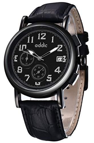 Addic Analogue Black Dial Men's Watch 