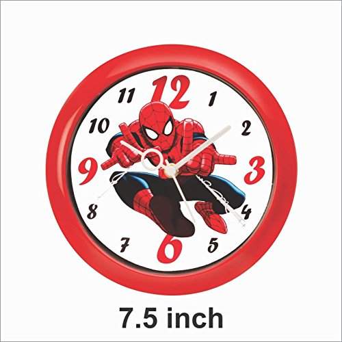 Buy Sonic Round Analog Wall Clock Spider Man Features Price Reviews Online In India Justdial