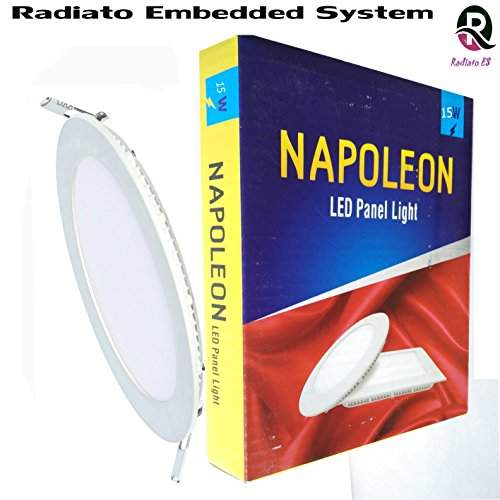 Buy Napoleon New Ultra Thin Design 15 Watt Recessed Grid Downlight Round Led Panel Light Pack Of 2 Features Price Reviews Online In India Justdial