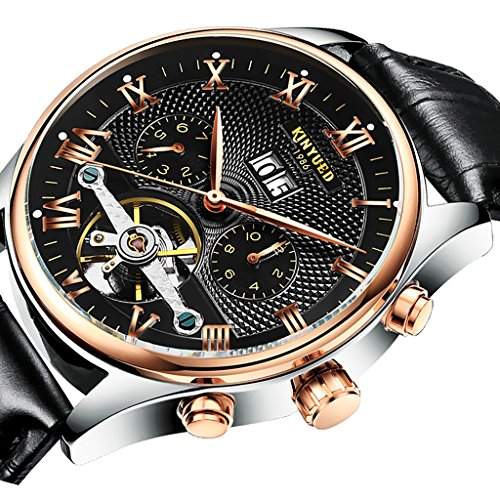leather sports watch
