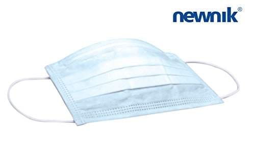 Buy Newnik Disposable Elastic Face Mask 100 Pieces Blue