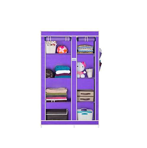 Buy Cbeeso Foldable Wardrobe Lavender Features Price Reviews Online In India Justdial