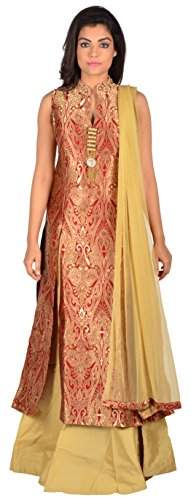 brocket lehenga choli