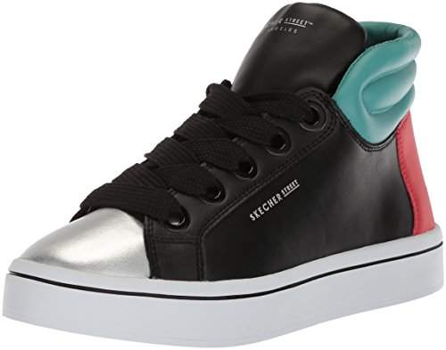 skechers hi top trainers