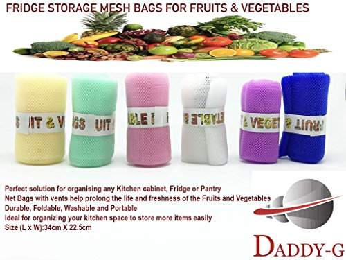 vegetable net bags for fridge