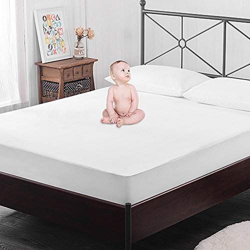 Buy Oyo Baby Waterproof Mattress Protector Hypoallergenic Single Bed Cover White 72x36xskirting 12 Features Price Reviews Online In India Justdial