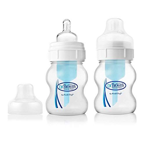 Buy Dr Brown S Natural Flow 4oz Wide Neck Bottle Pack Of 2 White Features Price Reviews Online In India Justdial