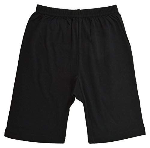 plain black cycling shorts