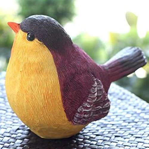 Buy Creative Resin Birds Decor Garden Gardening Animal Ornaments Decorations Balcony Outdoor Animals Crafts Desktop Decoration 4 Features Price Reviews Online In India Justdial
