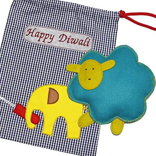 Buy Kadambaby Diwali Gift Bags For Kids Diwali Gift Bags Diwali Decorations Elephant With Patakha Features Price Reviews Online In India Justdial