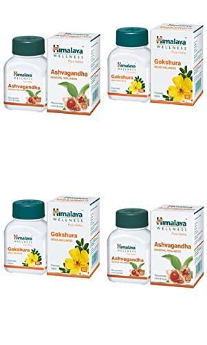 Buy Himalaya Gokshura Tablet And Ashvagndha Wellness Pack Of 4 Features Price Reviews Online In India Justdial