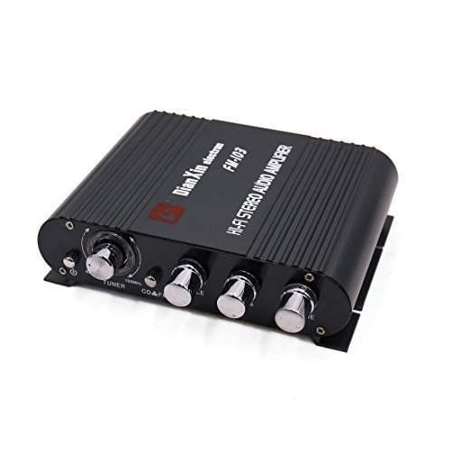 Buy Uxcell Gray Ac Dc 12v 0w Mini Hi Fi Stereo Sound Audio Power Amplifier For Auto Car Features Price Reviews Online In India Justdial