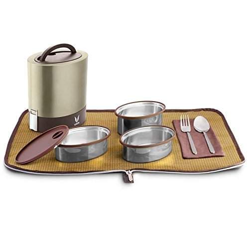 Buy Vaya Tyffyn 1000 Ml Graphite Bagmat Two 300 Ml One 400 Ml Stainless Steel Container Features Price Reviews Online In India Justdial Vaya tyffyn lunch box review and primitive feast food taste test all in one video! vaya tyffyn 1000 ml graphite bagmat two 300 ml one 400 ml stainless steel container