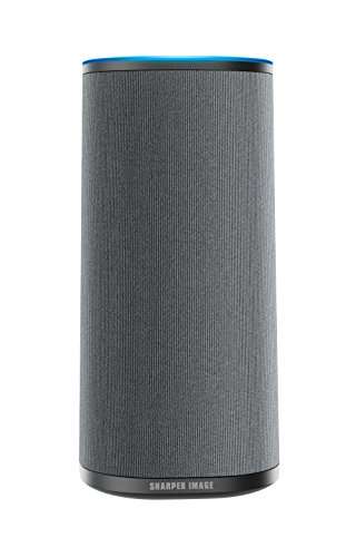 sharper image wifi smart speaker with amazon alexa voice