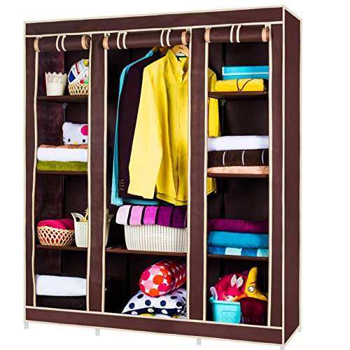 Buy Tiedribbons Collapsible Wardrobe Cover Foldable Almirah For Clothes Foldable Wardrobe Almirah Cupboard Features Price Reviews Online In India Justdial