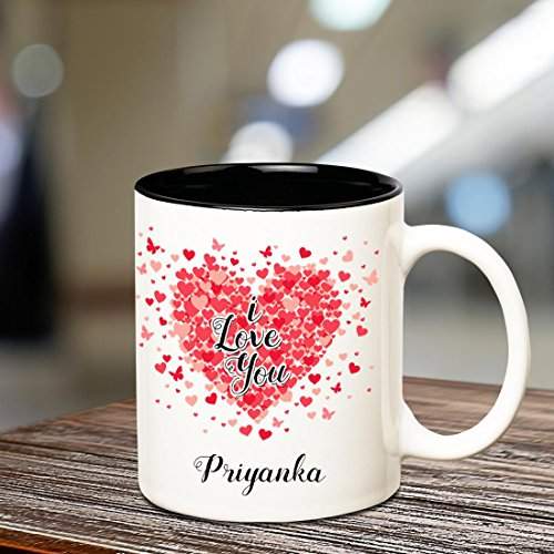 Buy Huppme I Love You Priyanka Inner Black Romantic Coffee Name Mug Features Price Reviews Online In India Justdial Priyanka captioned her photo, taken. huppme i love you priyanka inner black romantic coffee name mug
