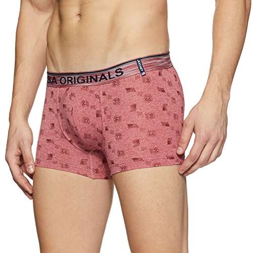 jockey men's printed trunks