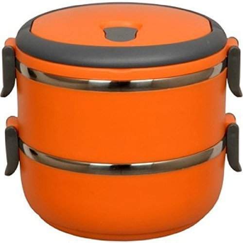 Buy Escon 2 Layer Lunch Box Picnic Food Container Tiffin Hot Box Vaccum Insulated With Handle 2 Layer Color May Very As Availability Features Price Reviews Online In India Justdial