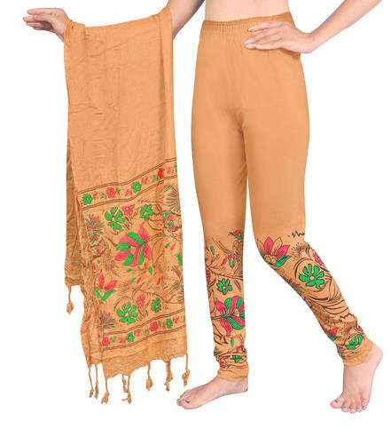 Printed leggings dupatta set Clearance