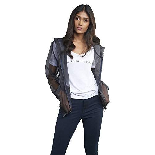 sheer hoodie women's