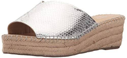 franco sarto silver sandals