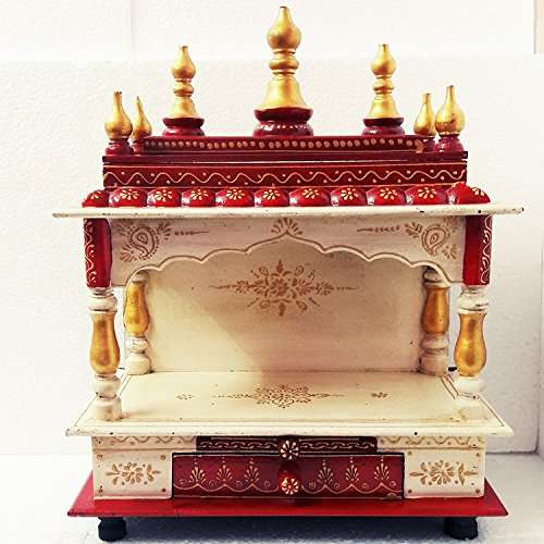 Buy Kamdhenu Art And Craft Wooden Home Temple Pooja Mandir Mandap For Home Features Price Reviews Online In India Justdial