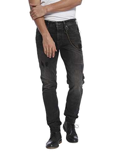grey carrot fit jeans