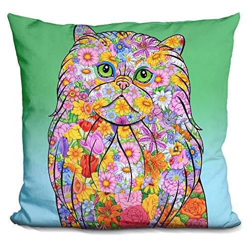 ArtVerse Katelyn Smith 20 x 20 Cotton Twill Double Sided Print with Concealed Zipper & Insert Maine Love Watercolor Pillow ArtVerse Katelyn Smith 20 x 20 Cotton Twill Double Sided Print with Concealed Zipper & Insert Maine Love Watercolor Pillow