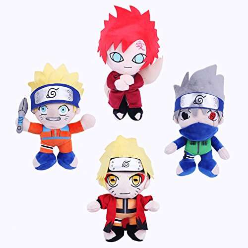 Buy Anime Naruto Gaara Hatake Kakashi Amp Uzumaki Naruto Plush Toy Soft Toy 4 Piece Set Features Price Reviews Online In India Justdial