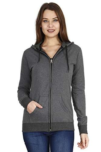 white cotton hoodie women's