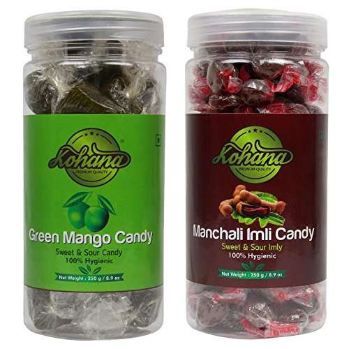 Buy Kohana International 100 Hygienic Green Mango Amp Manchali Imli Candy 250g Each Features Price Reviews Online In India Justdial