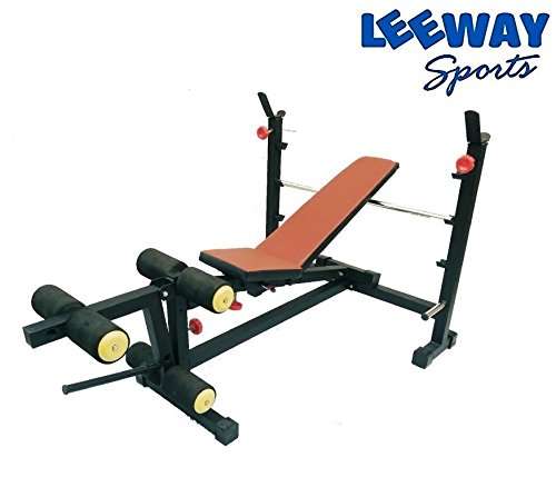 Buy Leeway Olympic Amp Regular Weight Lifting Multi Purpose Adjustable Flat Incline Decline Benches Bench With Leg Developer Multi Exercise Gym Olympic Bench Press Gym Equipment Model Olympic Bench Features Price Reviews Online