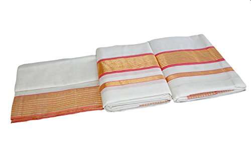 Buy Kerala Traditional Set Mundu Original 100 Pure Handloom Cotton Kerala Kasavu Set Saree Set Mundu Mundum Neriyatum Features Price Reviews Online In India Justdial Latest kerala set mundu online with designer blouse |onam collection 2020. buy kerala traditional set mundu original 100 pure handloom cotton kerala kasavu set saree set mundu mundum neriyatum features price reviews