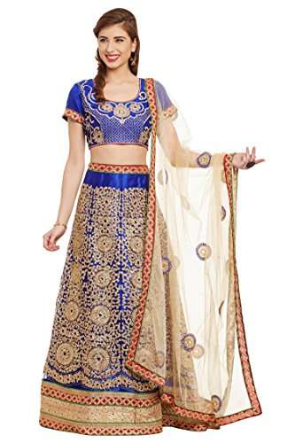 Buy Chhabra 555 Women S Lehenga Choli Ciks1158 Blue X Large Features Price Reviews Online In India Justdial The designs are very colorful. justdial