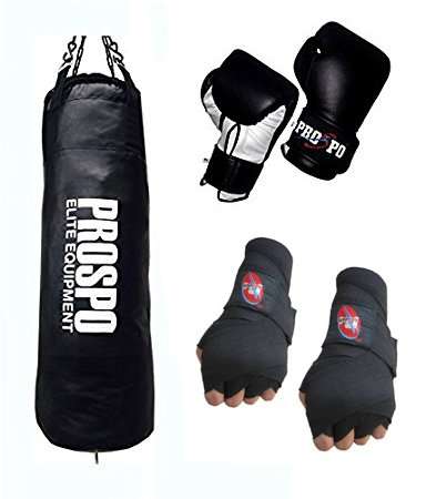 Boxing bag and gloves price Clearance