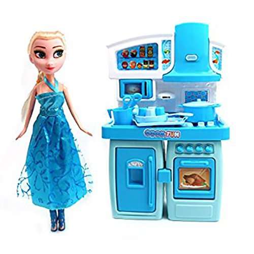 Buy Tabu Toys World Frozen Princess Kitchen Set Toy For Girls Features Price Reviews Online In India Justdial