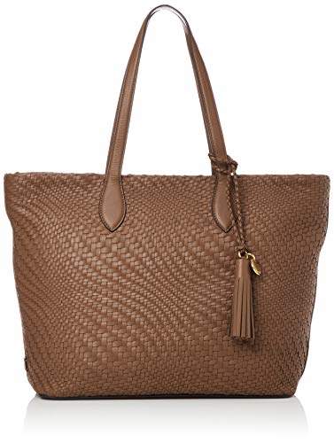 cole haan genevieve woven leather tote bag