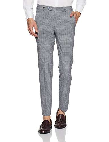 narrow fit formal pants