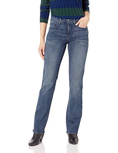 nydj women's marilyn straight leg jeans