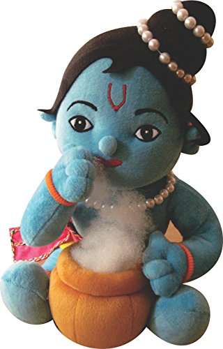 lord krishna soft toy