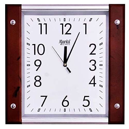 Ajanta Quartz Wall Clock With Square Dail Shape 1747 Red For Office And Home Features Reviews In India Justdial - Square Shape Wall Clock Images Ajanta Quartz Wall Clock With Square Dail Shape 1747 Red For Office And Home Features Reviews In India Justdial - Square Shape Wall Clock Images