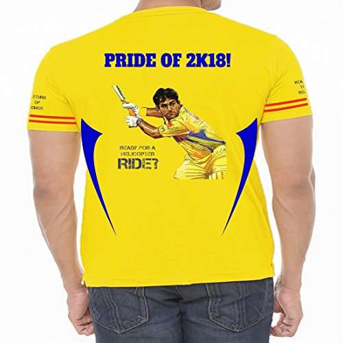 dhoni t shirt csk